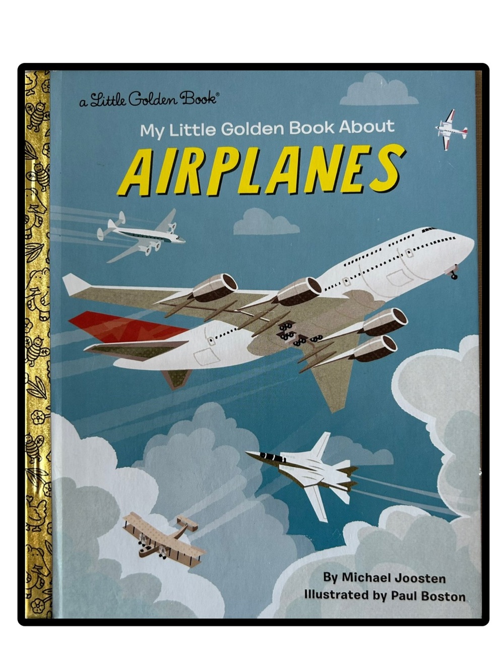 BUNDLE & SAVE ✈️ My Little Golden Book About AIRPLANES Hardcover Book